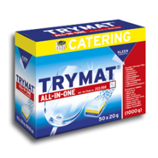 TRYMAT All-In-One - tabletės indaplovėms, 50 x 20 g dėžutėje